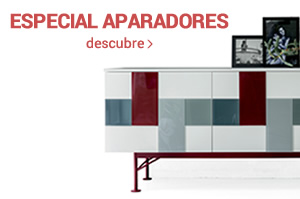 Spider/M: Aparador de jardín en ratán sintético, con cajones y puertas