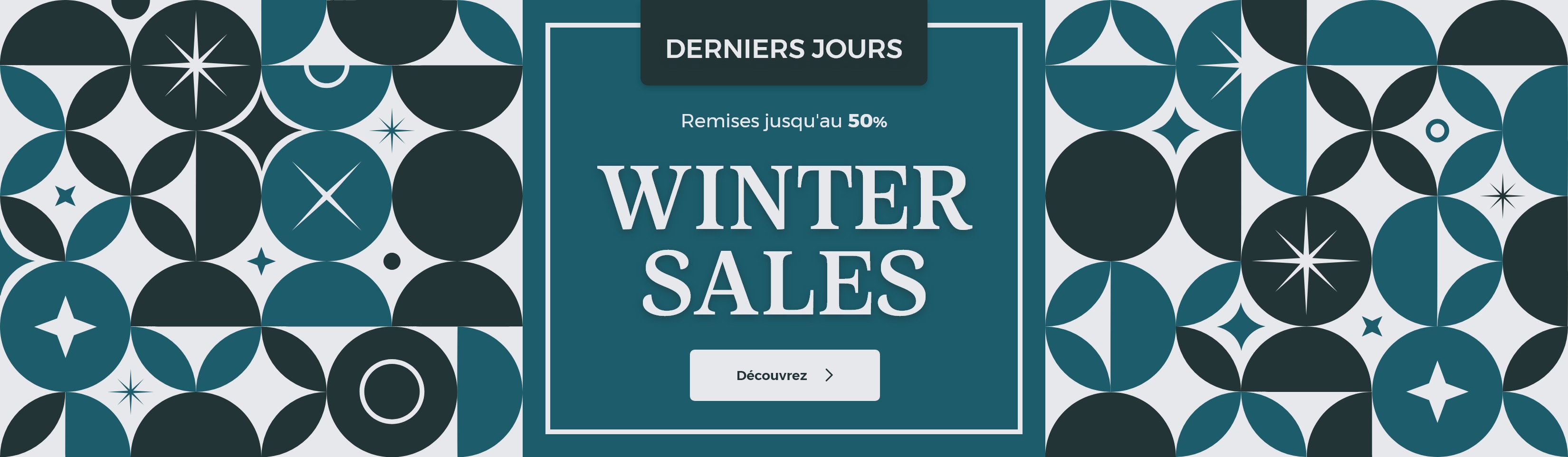 WINTER SALES JUSQU’À -50% EXPIRE LE 31.01