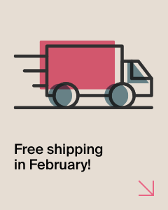 Free shipping in February!