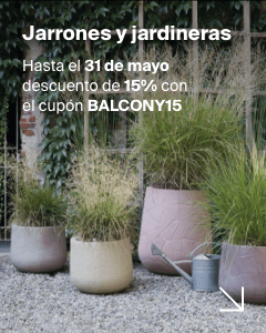 Jarrones y jardineras