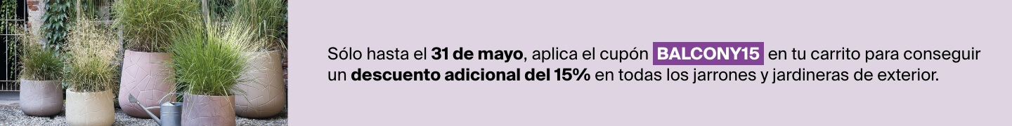Jarrones y jardineras
