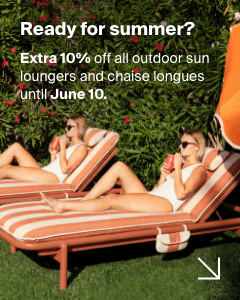 Chaise longue & sunbeds -10%