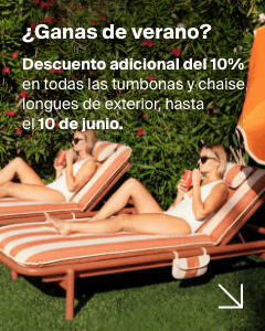 Chaise longue y tumbonas -10%