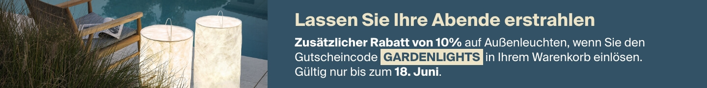 Lassen Sie Ihre Abende erstrahlen -10%