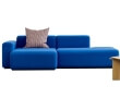 Hay sofa with low armrest and chaise longue