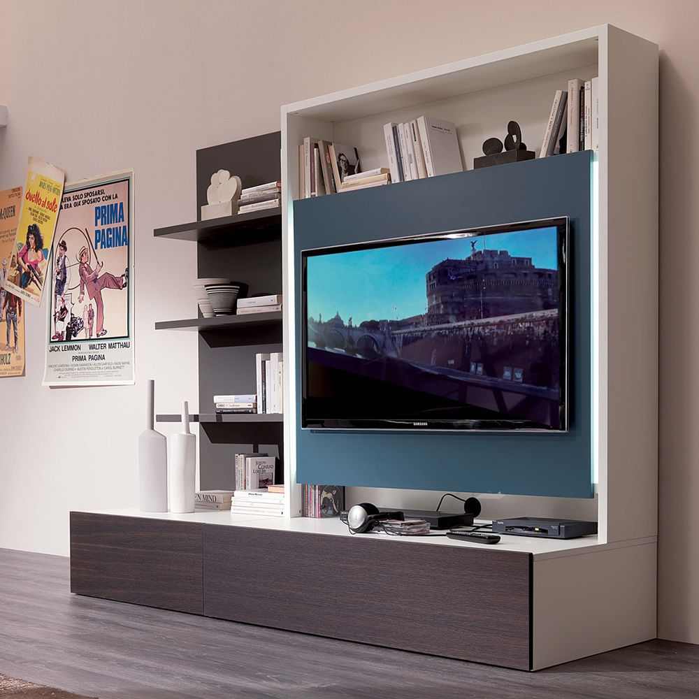 Smart living L - Holzmöbel für das Wohnzimmer, mit 3 ...