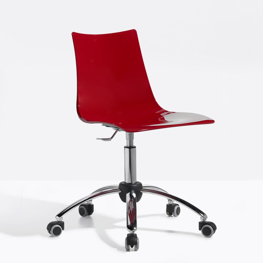 Zebra office 2602 Chaise de bureau, tournante et réglable en métal