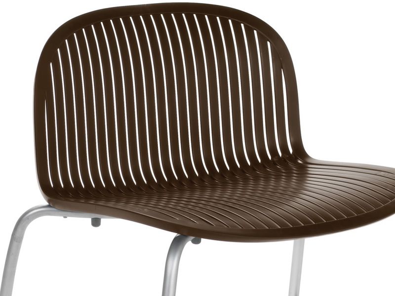 Ninfea Relax: Lounge Stuhl aus Aluminium und Harz, stapelbar, in