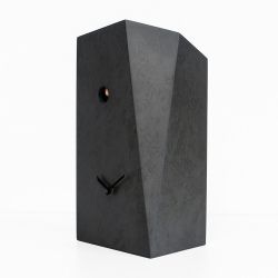Monolith - Tisch Kuckucksuhr aus Holz von Progetti | Sediarreda.com