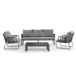 Jamaica Idol Collection - Gartenset mit Aluminiumstruktur und