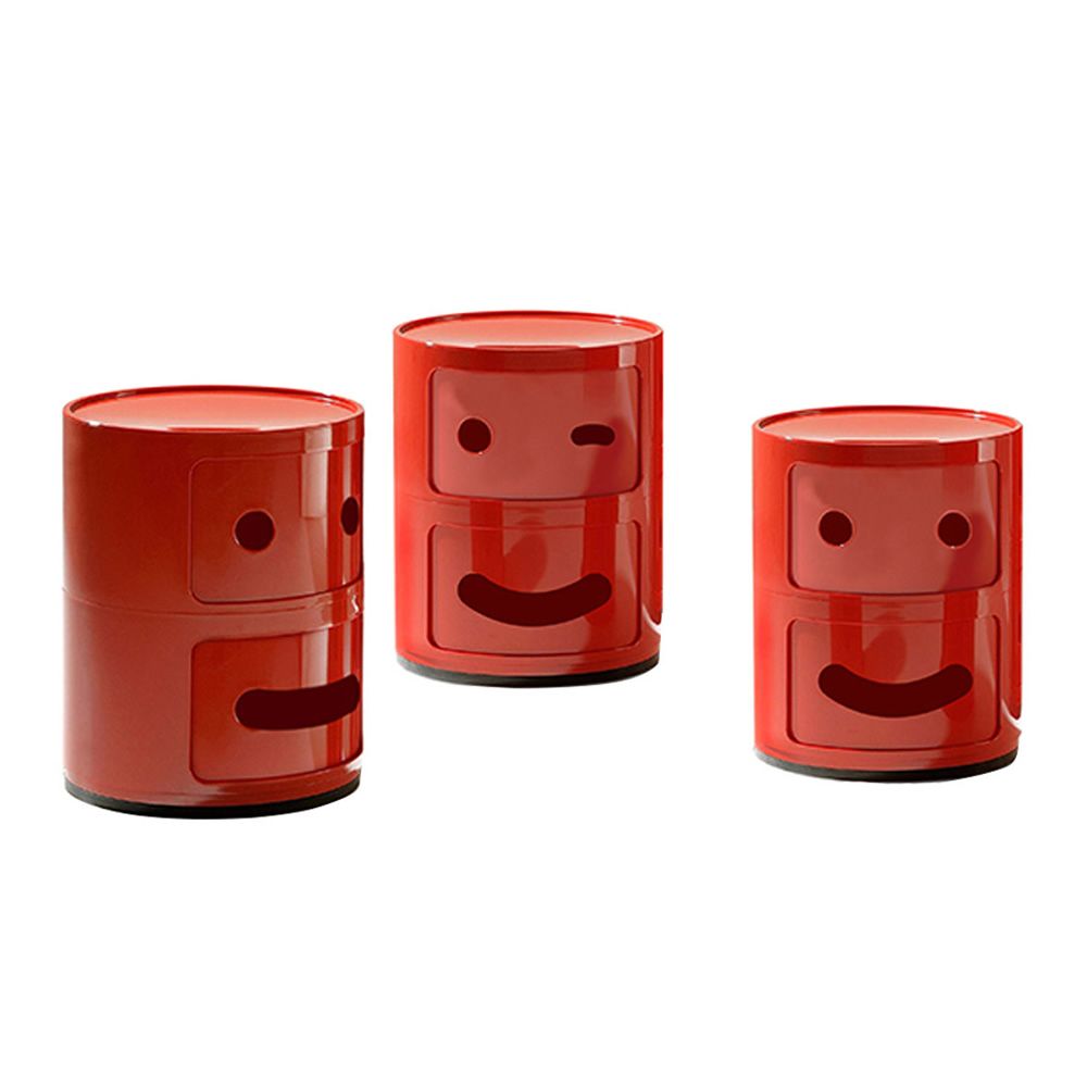 Componibili Smile Conteneur Kartell de design, en ABS, avec deux