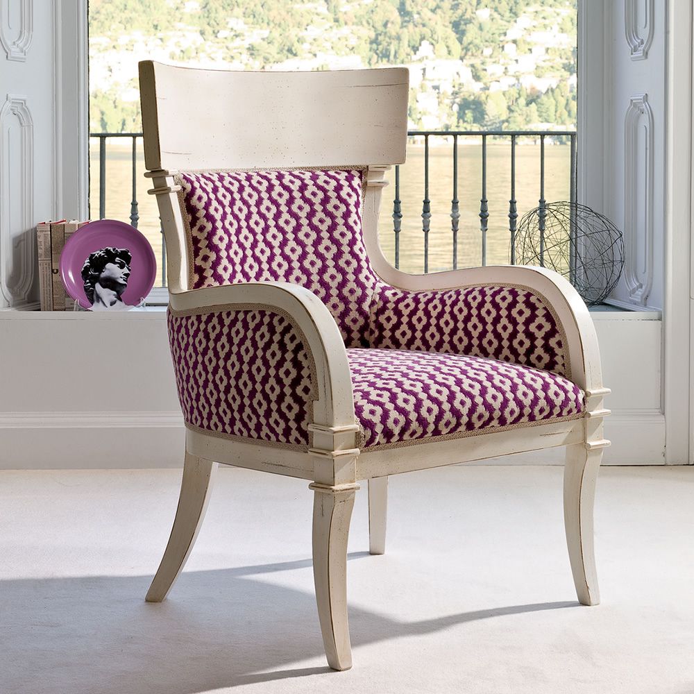 Natasha 1550 - Klassischer Sessel Tonin Casa aus Holz, in verschiedenen