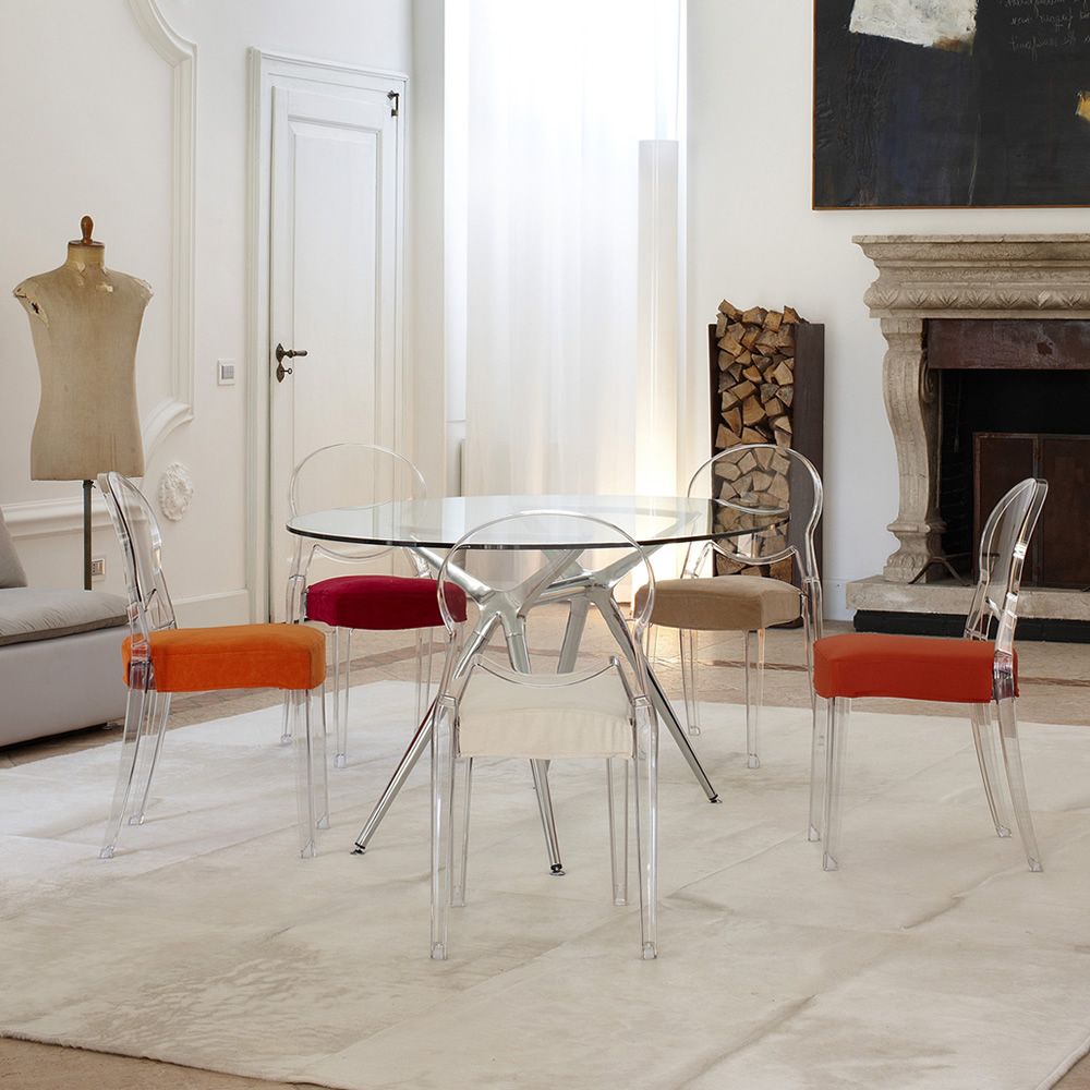 Igloo Chair 2357 - Design-Stuhl aus Polycarbonat, stapelbar, auch für