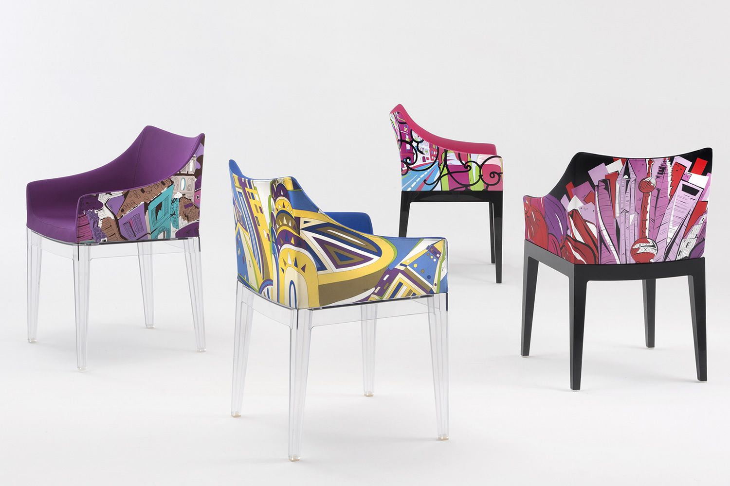 Madame Pucci edition Petit fauteuil design Kartell, édition World of