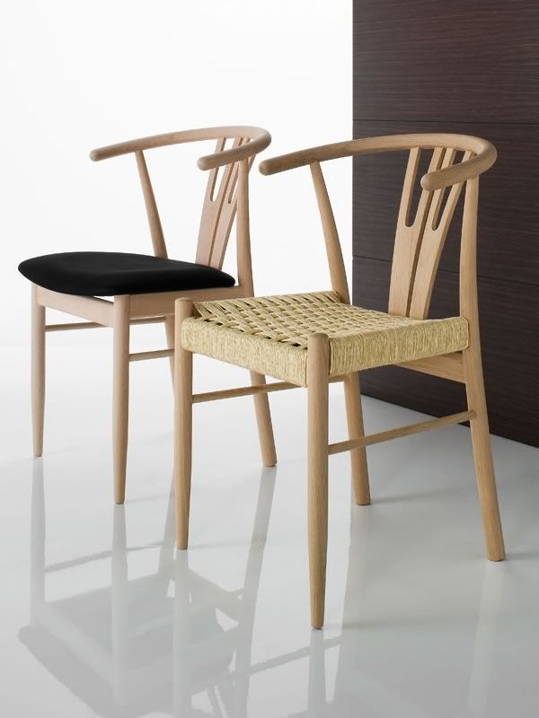 Vega Ecofriendly wooden chair, eco leather seat Sediarreda Online sale