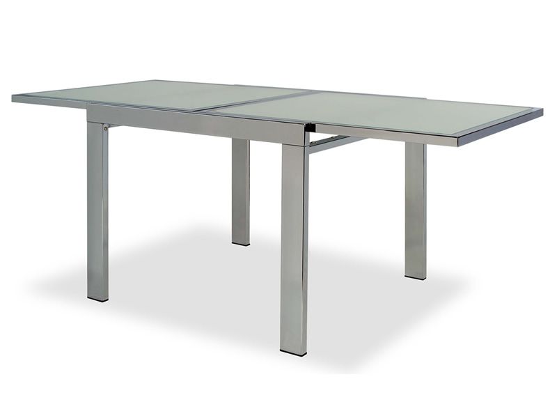 tavolo 90x90 allungabile vetro