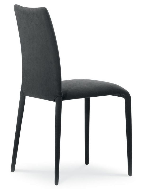 King: Stuhl Midj aus Leder, Kunstleder oder Stoff bezogen - Sediarreda