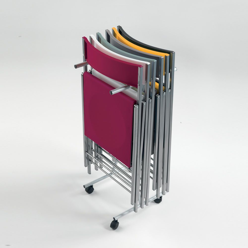 First: Silla plegable de metal - Sediarreda