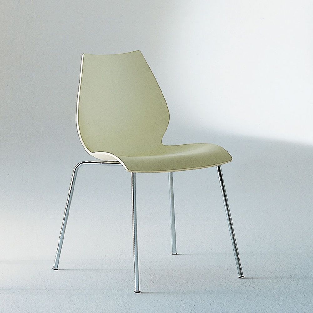 Alma Design Amy sedia con o senza braccioli impilabile