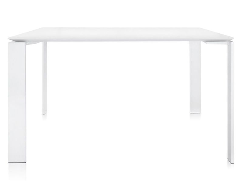 Four Outdoor Design Kartell Table For Outdoor In Painted Steel