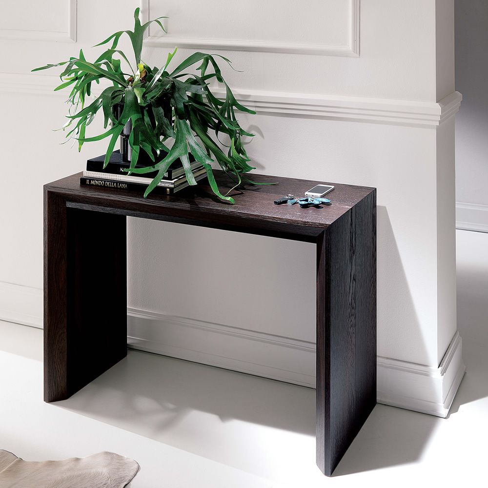 Golia - Konsole aus Holz, 100 x 43 cm, verlängerbar | Sediarreda.com