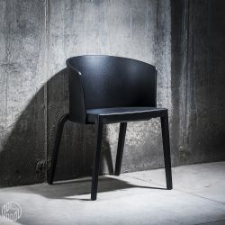 Bi Full-Back - Stuhl Infiniti aus Polypropylen mit Rückenlehne aus