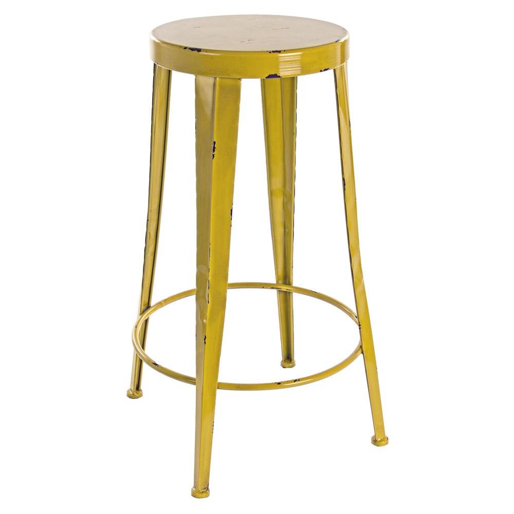 Cape Town S Urban style stool, in metal, seat height 76 cm, available