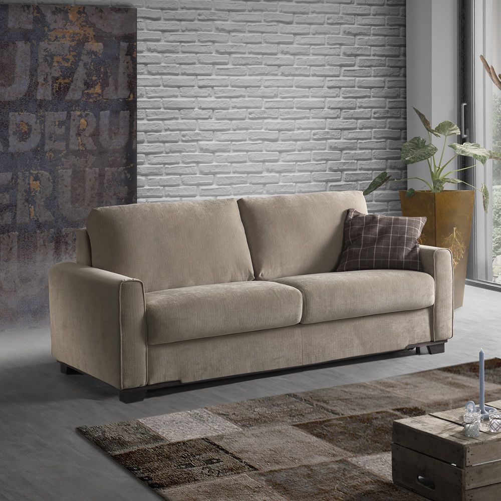 Mughetto - Divano letto a 2, 3 posti o 3 posti XL ...