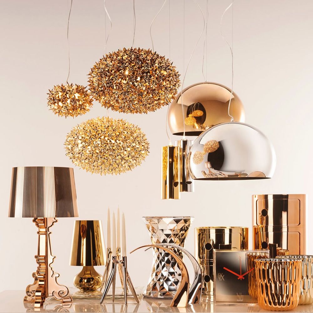 Bloom G Lampe à suspension Kartell en technopolymère