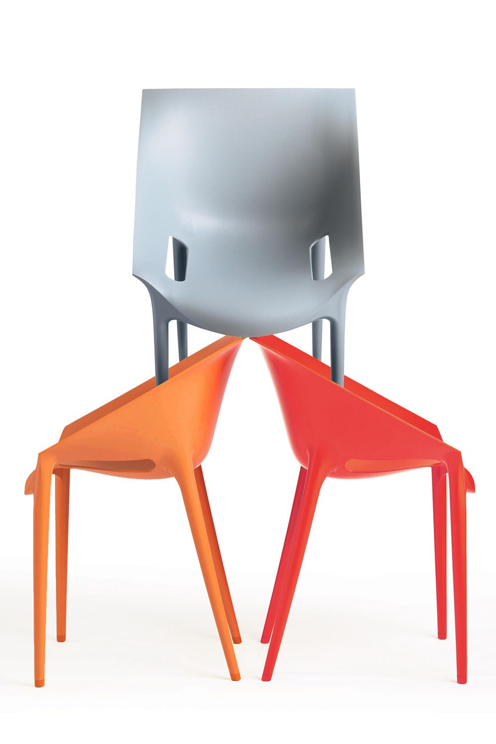 Dr. Yes Fauteuil design Kartell, empilable, en polypropylène