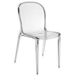 Thalya - Design Stapelstuhl Kartell, aus Polycarbonat, auch für Garten