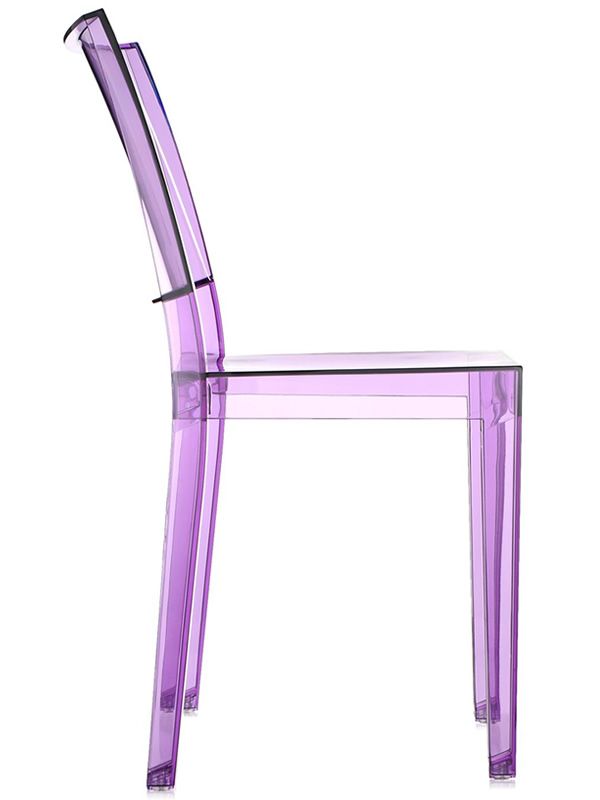 La Marie Sedia Kartell di design, in policarbonato trasparente