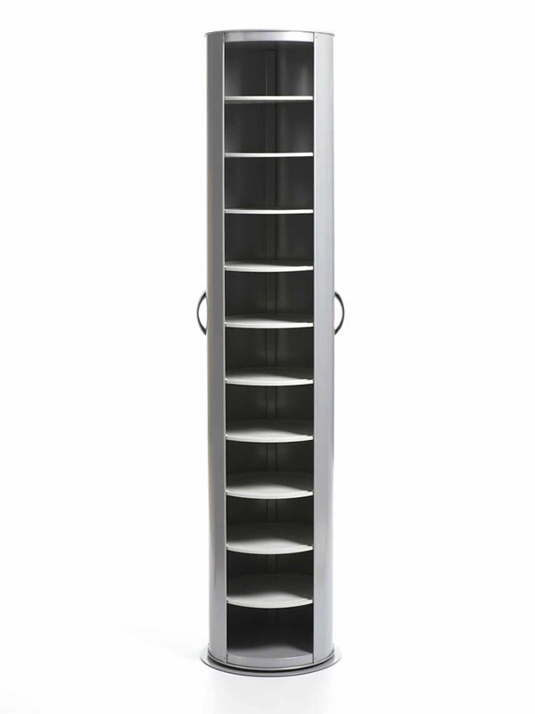 Metalpop - Schuhregal aus Metall mit Einlegeböden aus Kunststoff, in