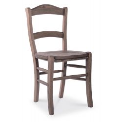 MU41 Shabby - Rustikaler Stuhl im Shabby-Chic-Stil, in verschiedenen