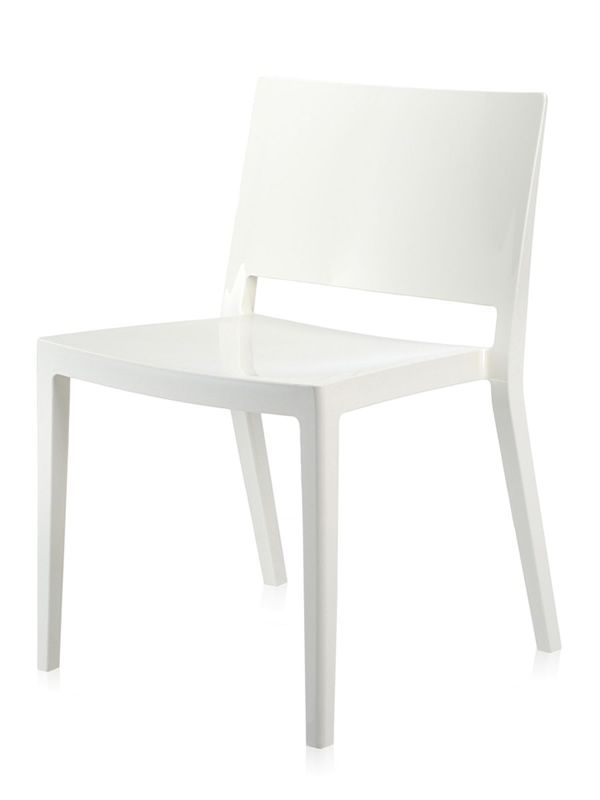 Lizz Sedia Kartell di design, in tecnopolimero, impilabile, anche per