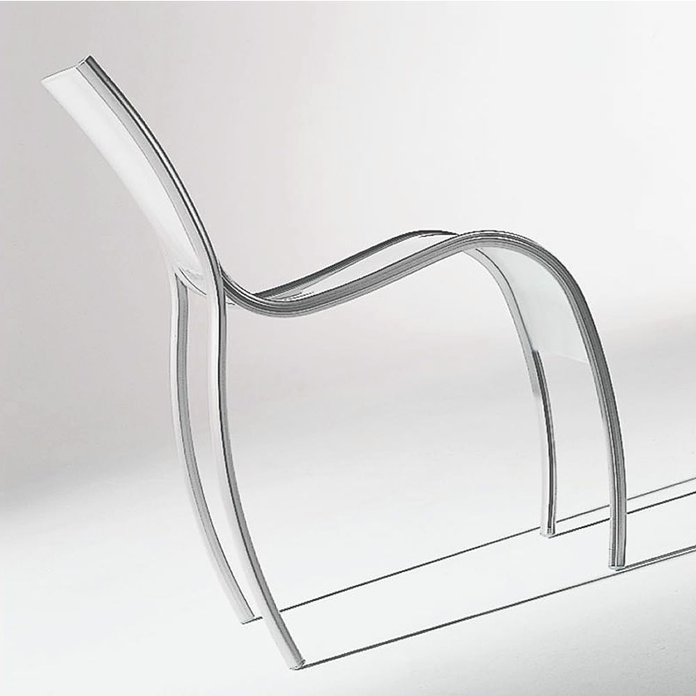 FPE Chaise design Kartell, empilable, en aluminium et polypropylène