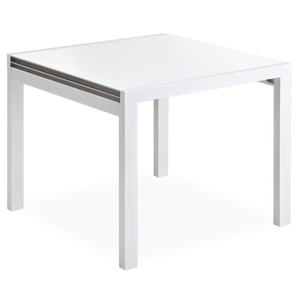 Tavolo Nettuno Bianco 80x80x72 Cm - Design Moderno, Pratico Per Interni - Foto 7