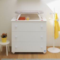 Eco Plus Chest Of Drawers Pali With Three Drawers Folding