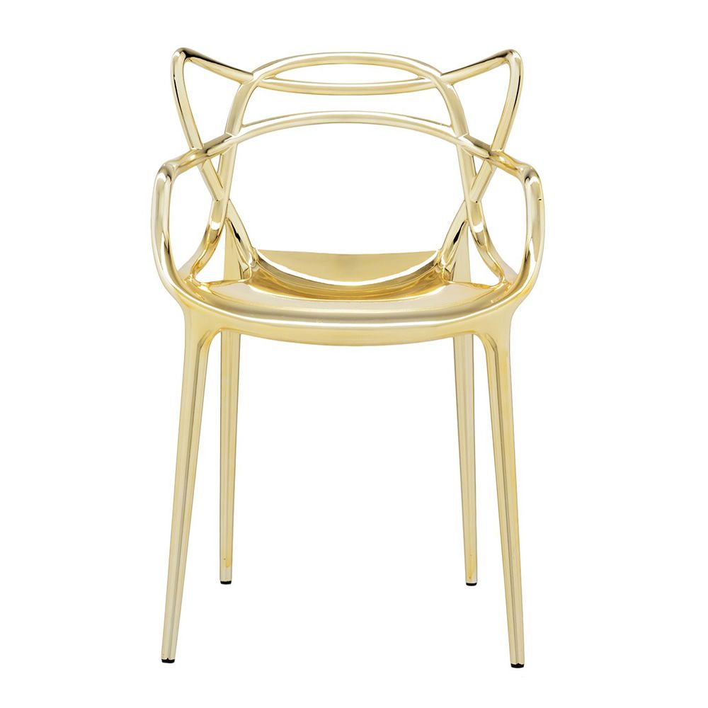 Masters Poltroncina Kartell di design, in polipropilene, impilabile