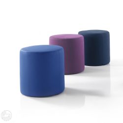 Badu - Gepolsterter Pouf Bontempi Casa, mit verschiedenen Bezügen