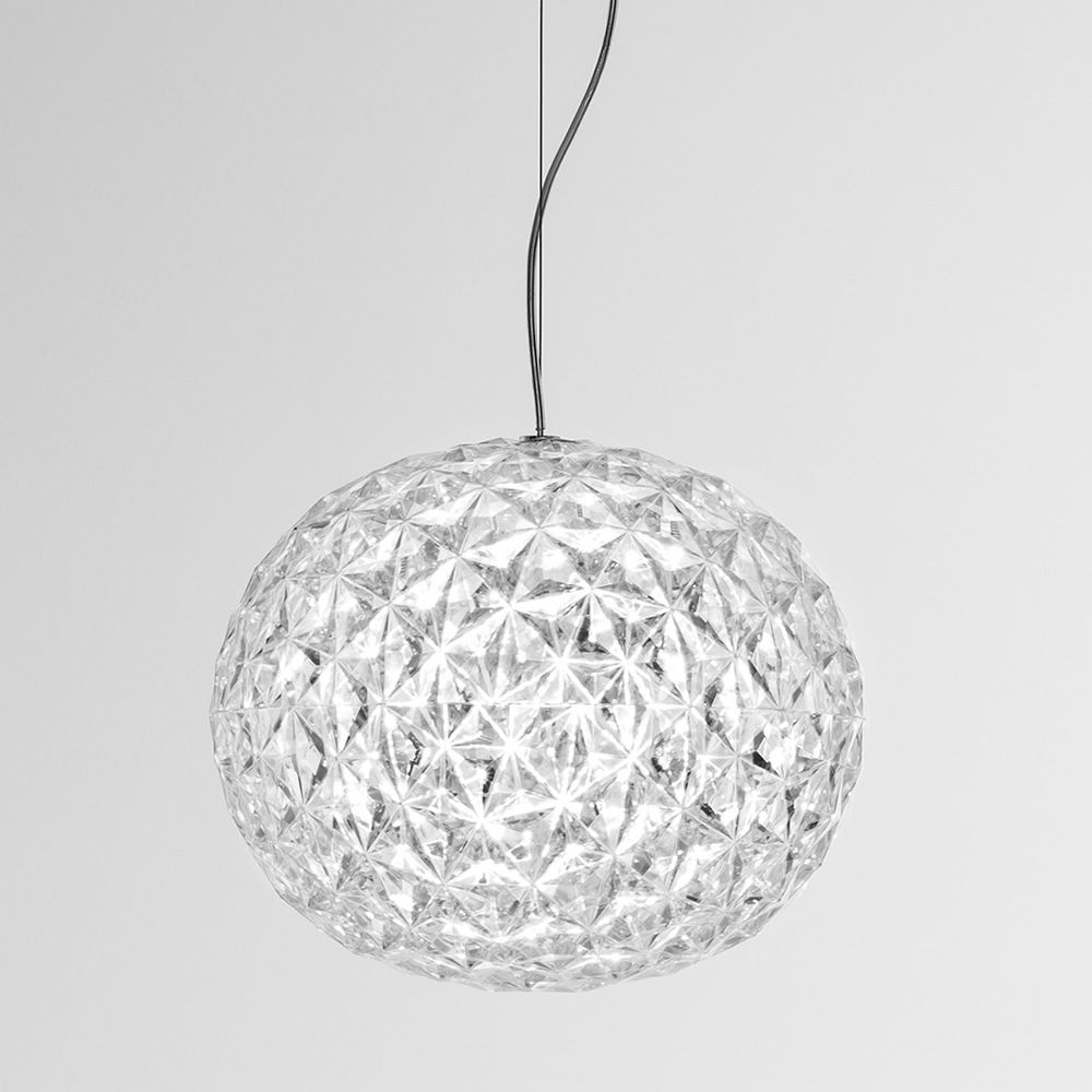 Planet S Kartell Suspension Ceiling Lamp Made Of Technopolymer
