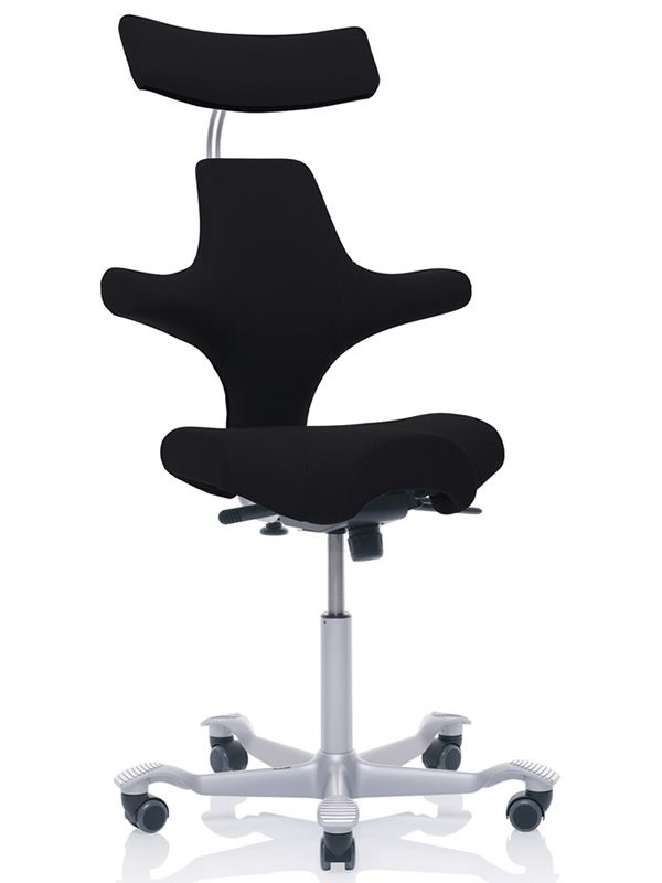 Capisco ® 8107 Promo Ergonomic office chair by HÅG, with saddle seat